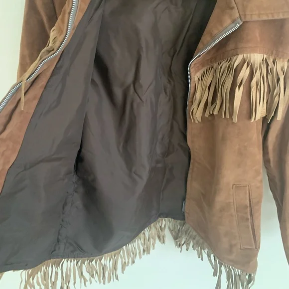 Vintage Sear Faux Suede Jacket - Picture 4 of 4